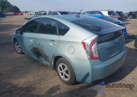 2012 Toyota Prius Three z USA, uszkodzony, nr VIN JTDKN3DU8C5490705